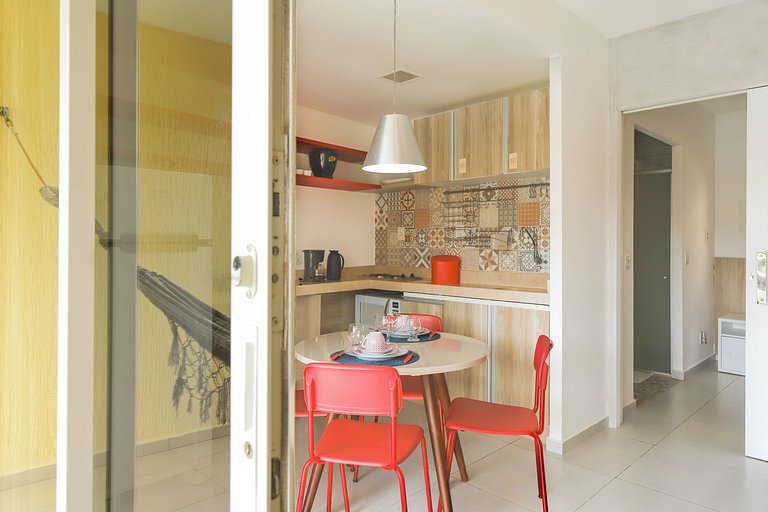 Charming flat in Pipa in front of the pool