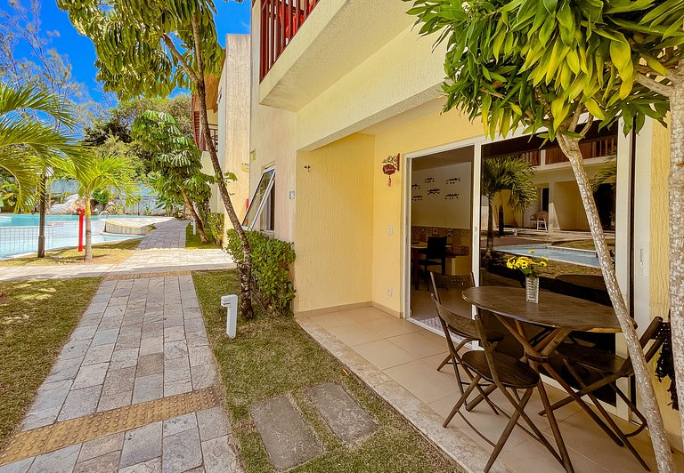 Charming flat in Pipa in front of the pool